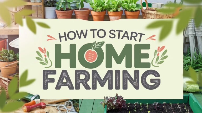 How to Start Home Farminga