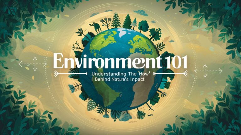 Environment 101: Understanding the "How" Behind Nature's Impact