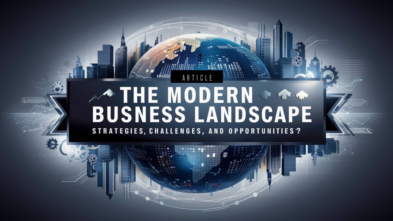 The Modern Business Landscape: Strategies, Challenges, and Opportunities